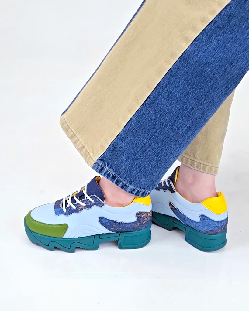 ERB MULTI LACE-UP SNEAKER